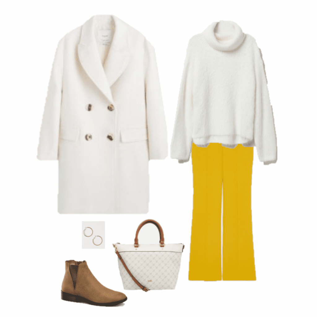 Outfit of the Day: Yellow Flare Pants