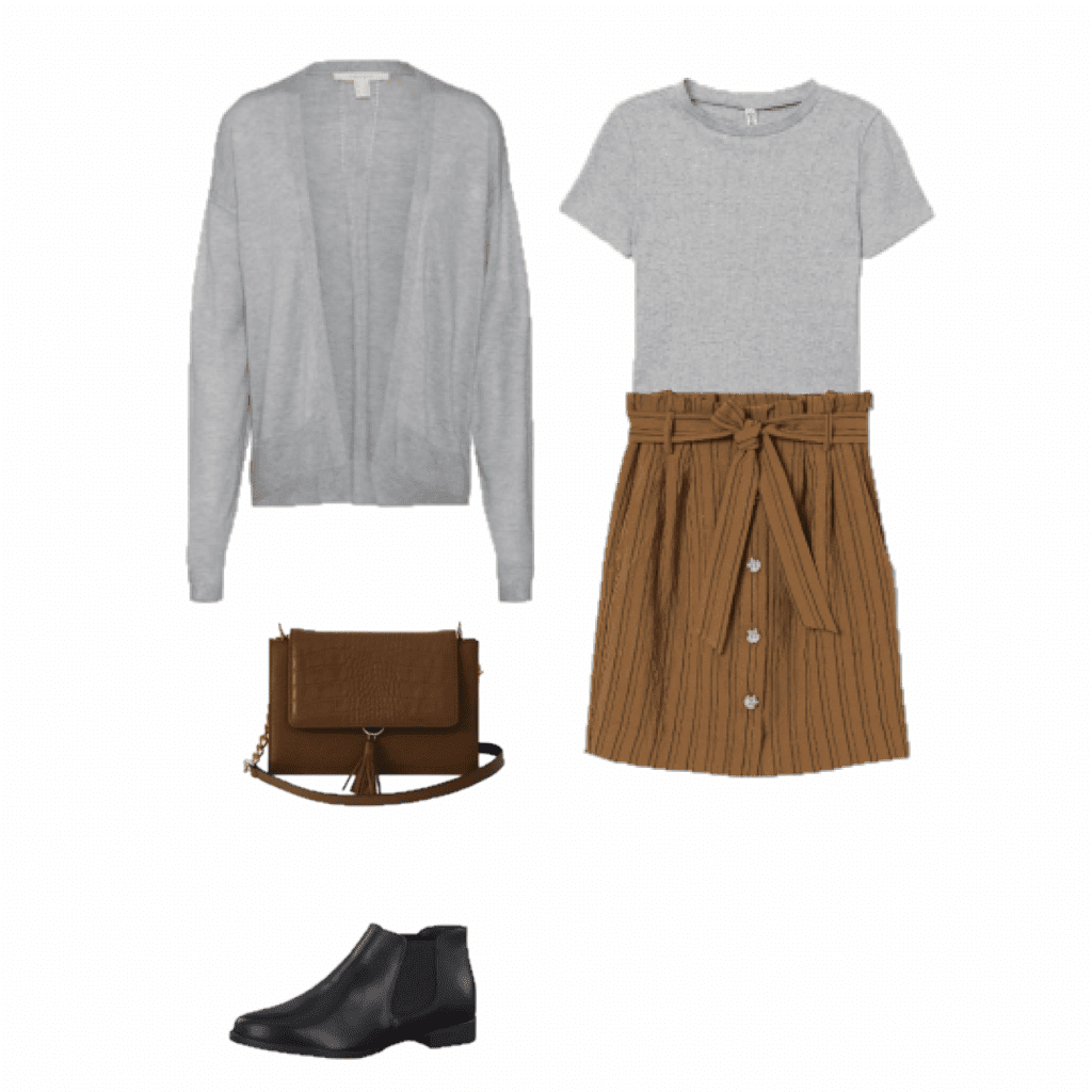 Outfit of the Day: A button-down skirt