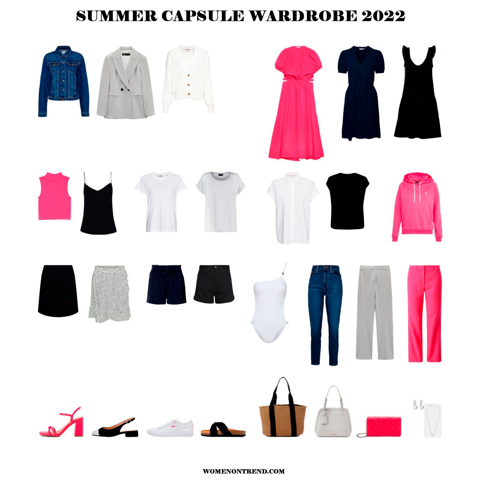 Summer Capsule Wardrobe 2022