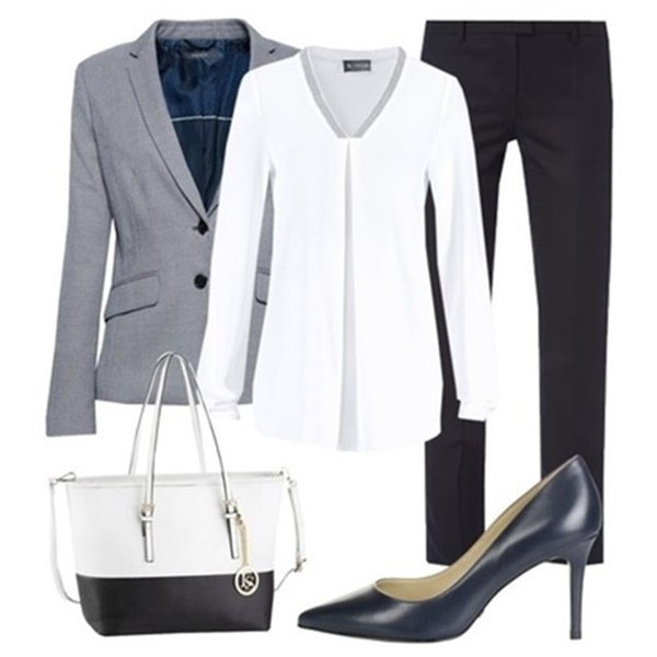 3 Summer to Fall Work Outfits