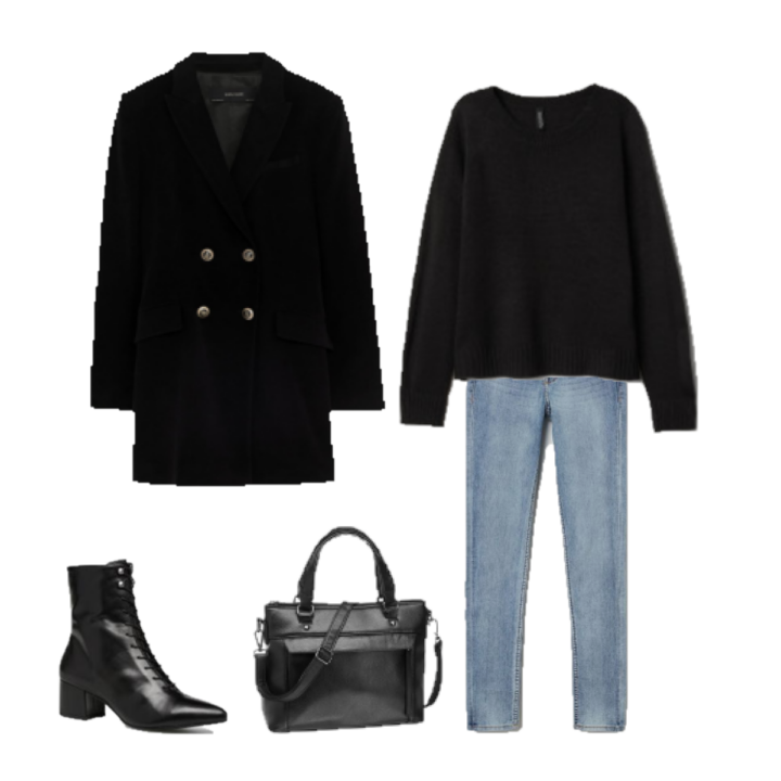 Look del día: un Abrigo de Terciopelo para este Otoño