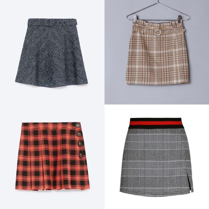 Karierte Mini-Röcke: Trends und Outfits