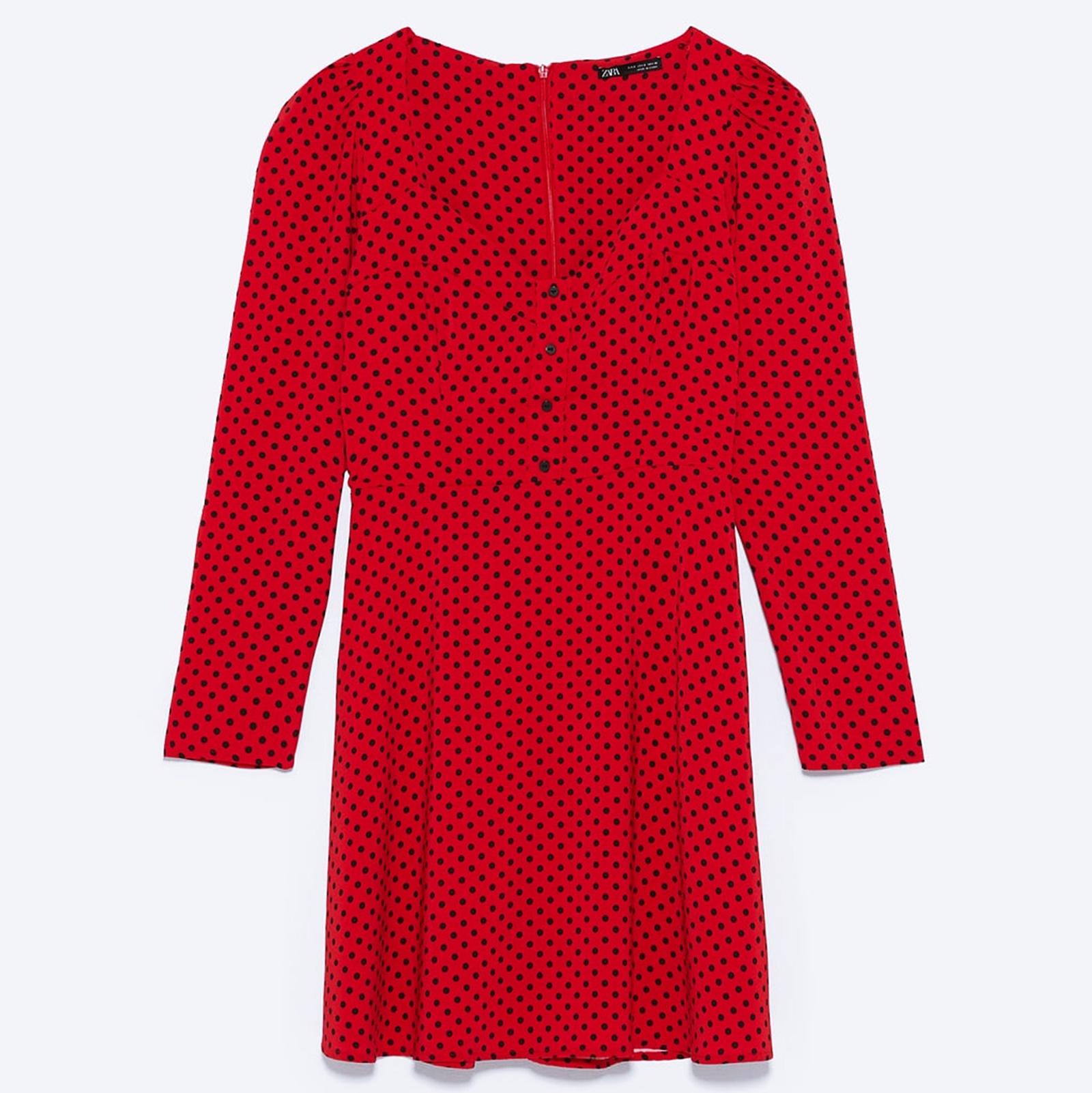 Ein Punktkleid, 4 Kombinationsmöglichkeiten