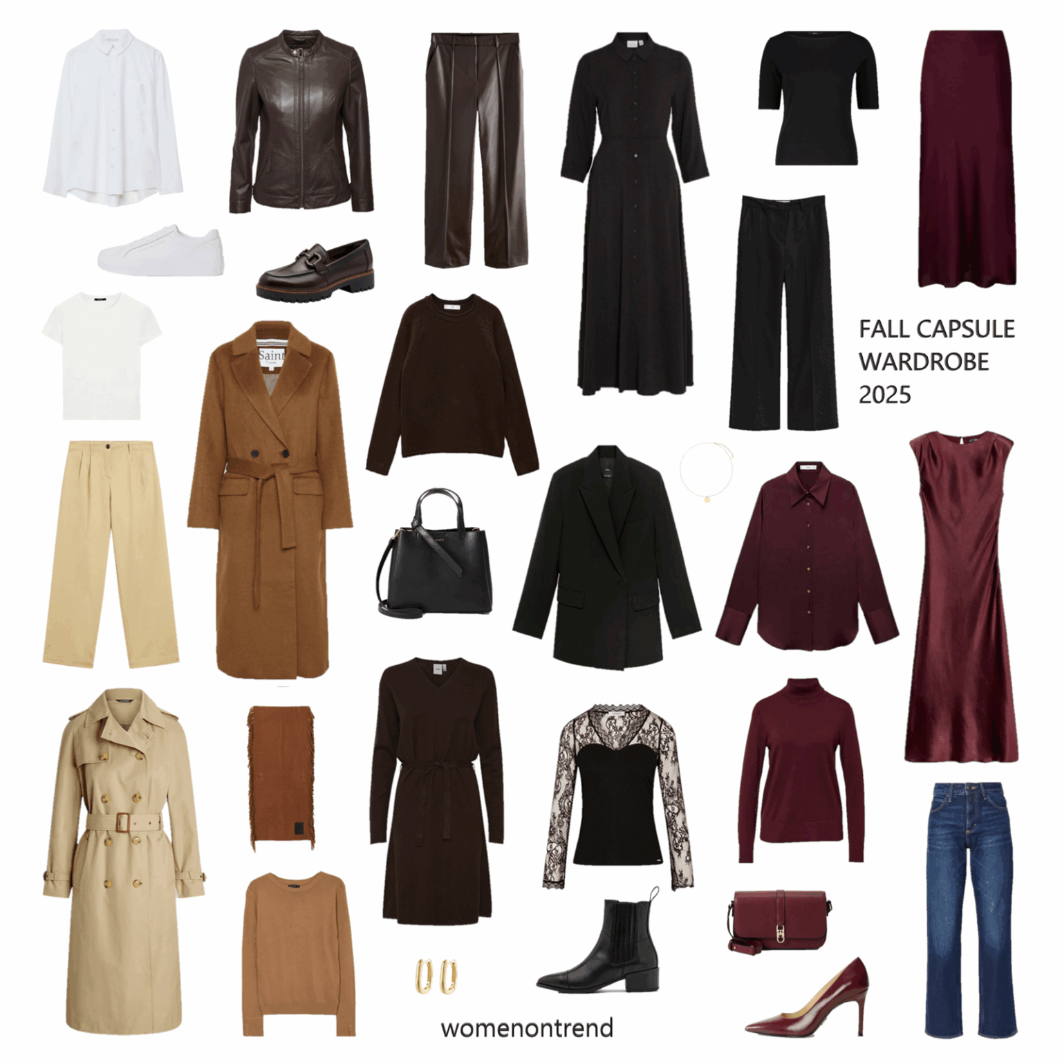 Fall Capsule Wardrobe 2025 – Women On Trend